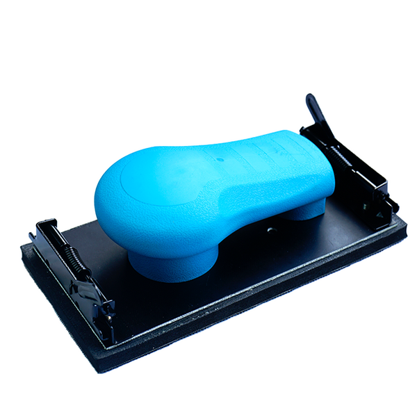 Sanding-Block Hook and Loop & Clip-On 2-in-1